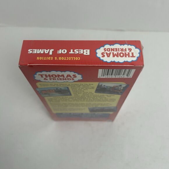 Thomas & Friends - Best of James VHS (2002) And Train Collectors Edition Sealed - Picture 3 of 6